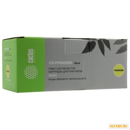 Картридж cactus CS-PH6000BK