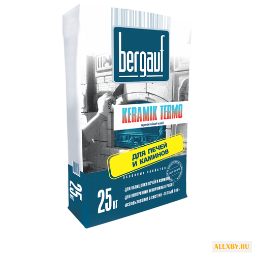 Клей Bergauf Keramik Termo 25 кг