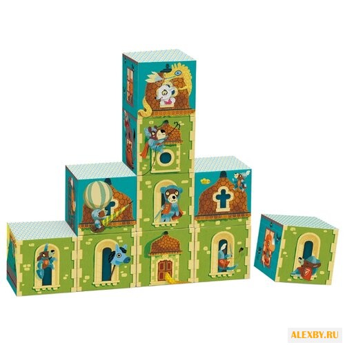 Кубики-пазлы DJECO Рыцарский