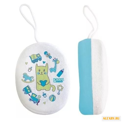 Мочалка Lubby с махрой