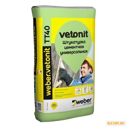 Штукатурка Weber Vetonit TT40