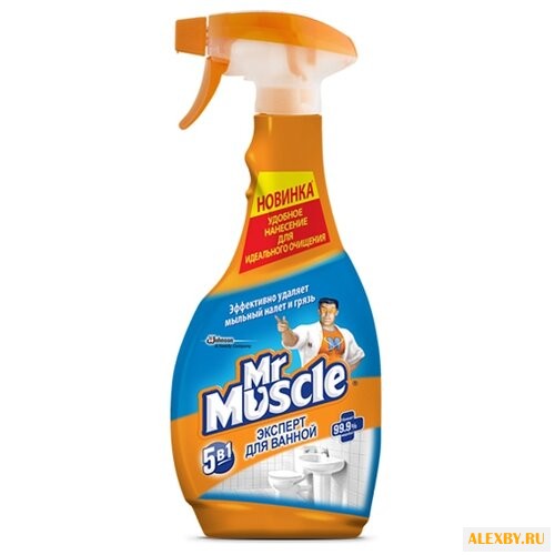 Mr. Muscle спрей для ванной 5в1