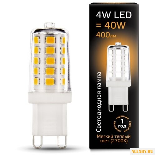 Лампа светодиодная gauss LED G9