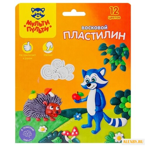 Пластилин Мульти-Пульти Енот в