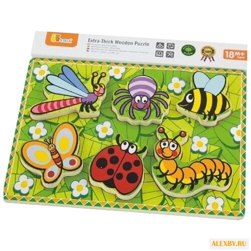 Рамка-вкладыш Viga Насекомые