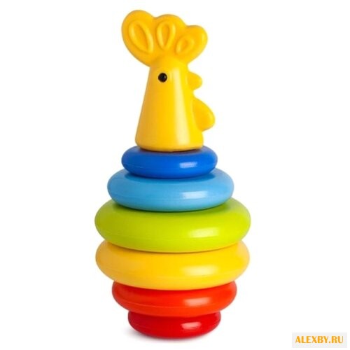 Пирамидка Росигрушка Петушок с