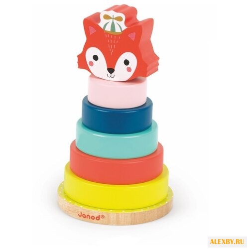 Пирамидка Janod Лисичка