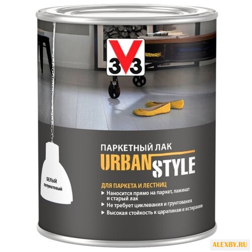 Лак V33 Urban Style паркетный