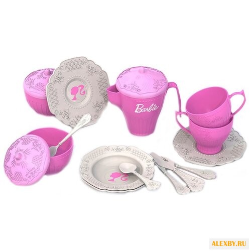 Набор посуды Нордпласт Барби 636