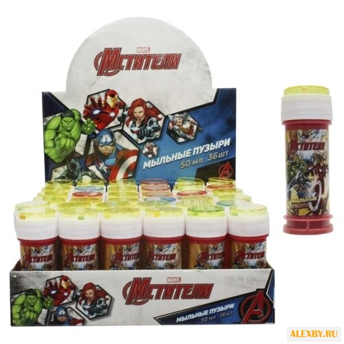 Мыльные пузыри 1 TOY Marvel