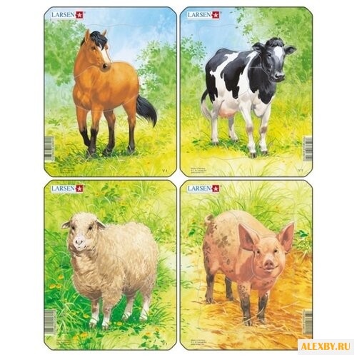 Рамка-вкладыш Larsen Рисунки