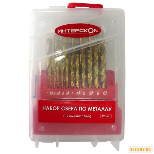 Набор сверл Интерскол