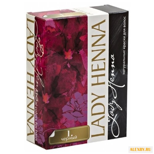 Хна Lady Henna оттенок 1 черный