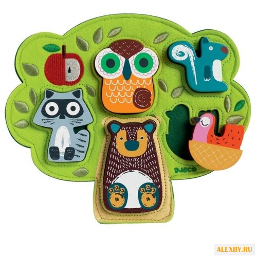 Рамка-вкладыш DJECO Оски 01039