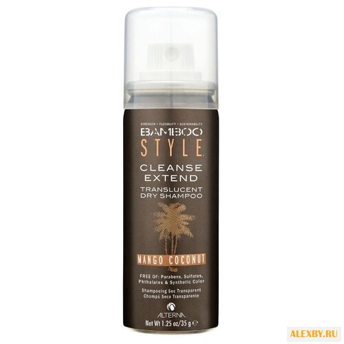Сухой шампунь Alterna Bamboo