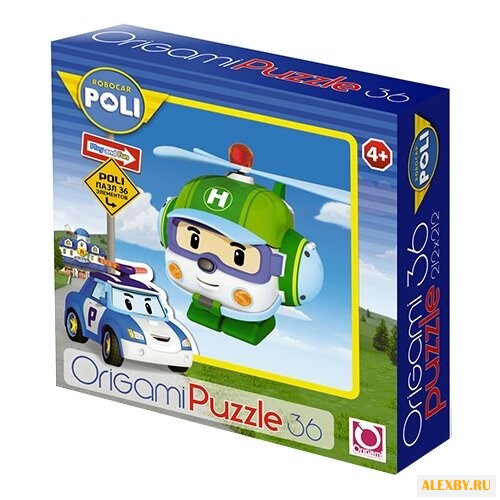 Пазл Origami Robocar Poli Хели