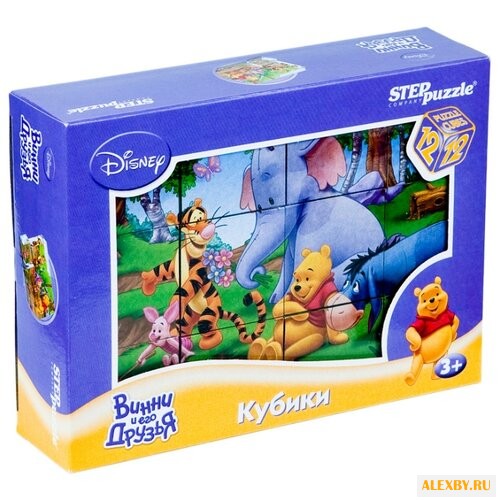 Кубики-пазлы СТЕП Медвежонок