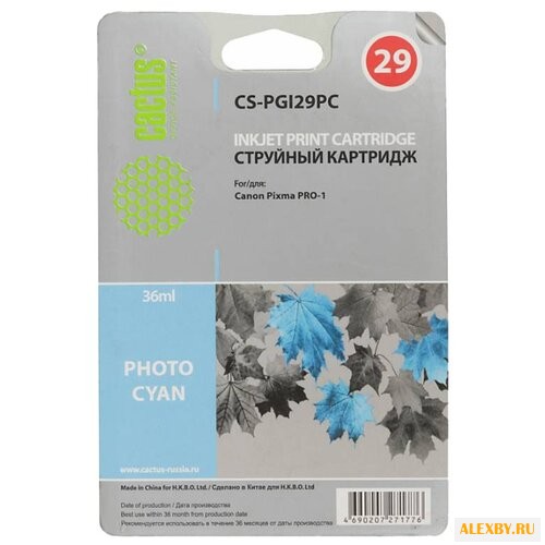 Картридж cactus CS-PGI29PC