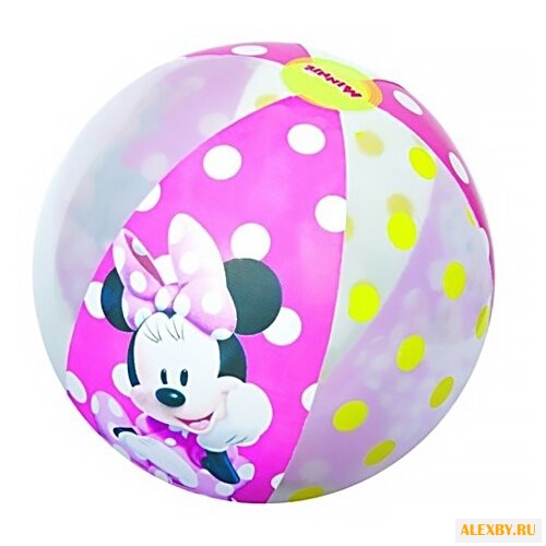 Мяч пляжный Bestway Минни 91039