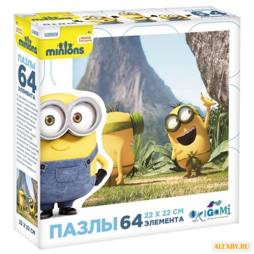 Пазл Origami Minions 01702