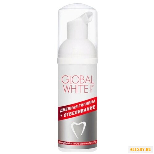 Global White Отбеливающая пенка