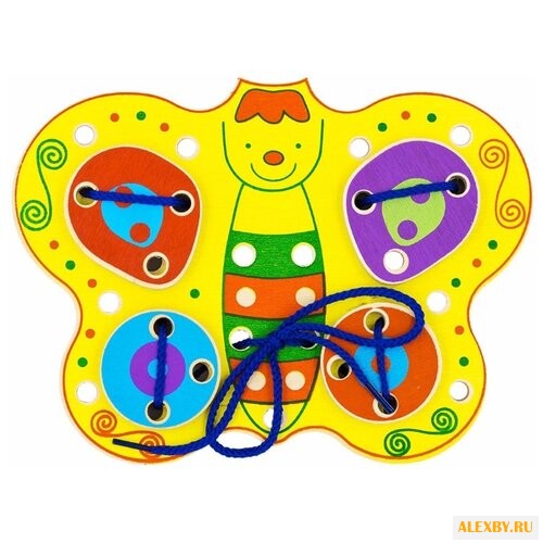 Шнуровка Alatoys Бабочка ШБ03