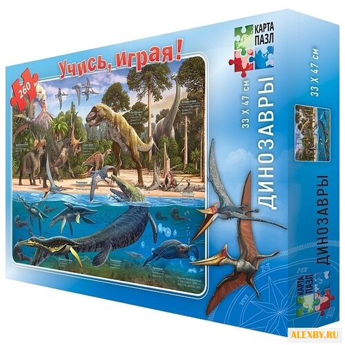 Пазл ГеоДом Динозавры