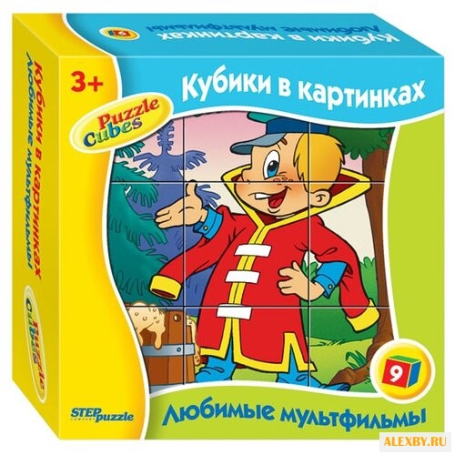 Кубики-пазлы Step puzzle