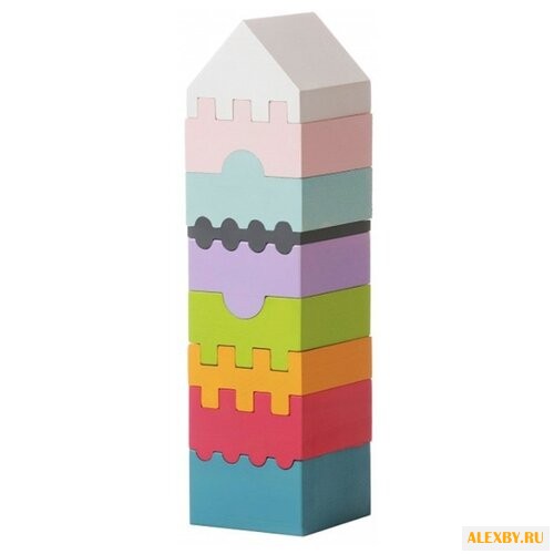 Пирамидка-сортер Cubika Башня -