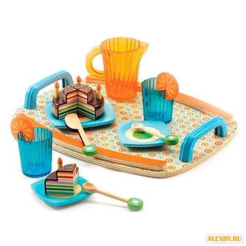 Набор продуктов с посудой DJECO