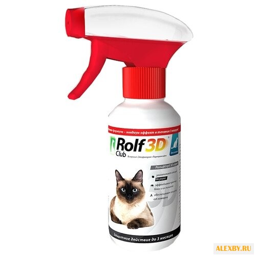 RolfСlub 3D Спрей от клещей и