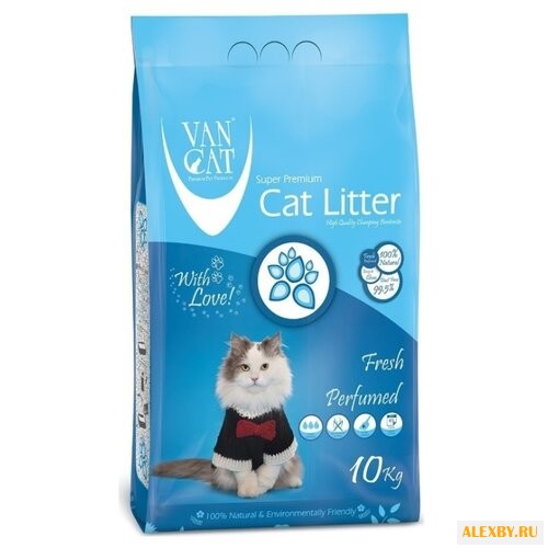 Наполнитель Van Cat Fresh 10 кг