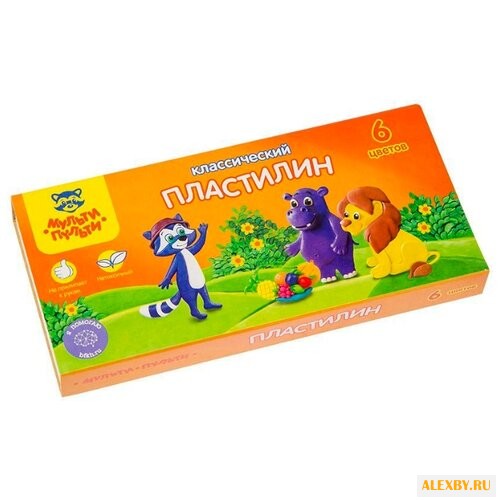 Пластилин Мульти-Пульти