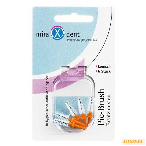 Набор съемных ершиков miradent