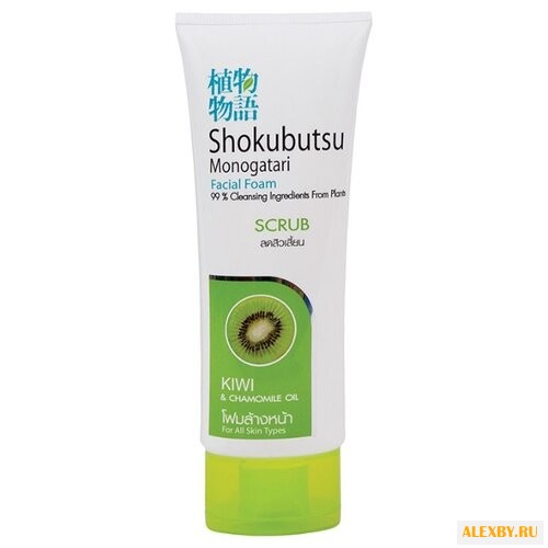 Lion пенка-скраб Shokubutsu