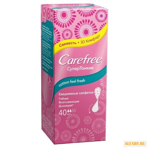 Carefree прокладки ежедневные