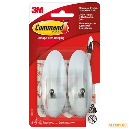 Набор крючков Command 17068