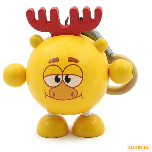 Дергунчик Игрушки из дерева Лосяш