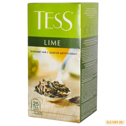 Чай зеленый Tess Lime