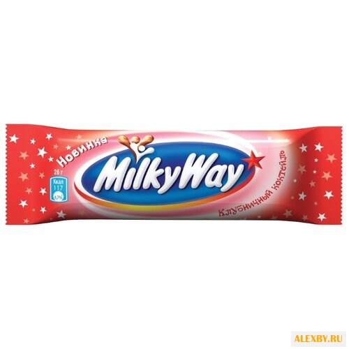 Батончик Milky Way Клубничный