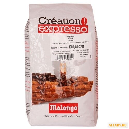 Кофе в зернах Malongo Kenya AA
