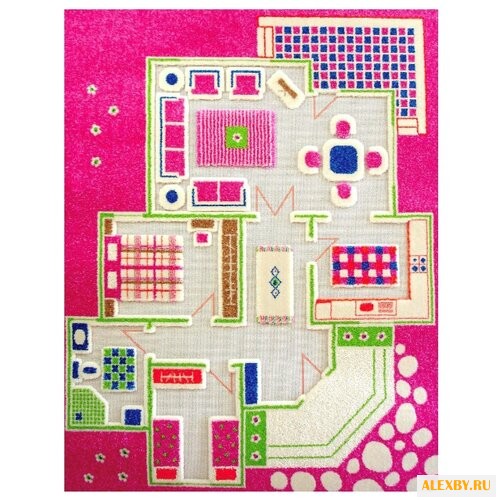 Коврик IVI Домик 100*150 см