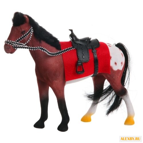 BONDIBON Лошадка с уздечкой и
