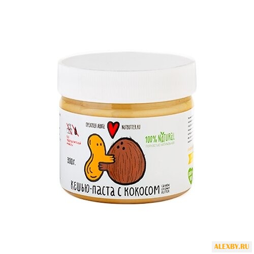 Nutbutter Кешью паста с кокосом