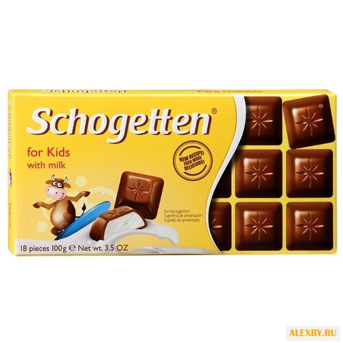 Шоколад Schogetten for Kids