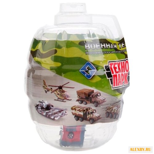 Машинка ТЕХНОПАРК Военная