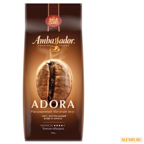 Кофе в зернах Ambassador Adora