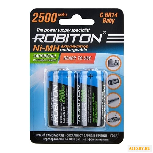 Аккумулятор C Ni-Mh 2500 мА·ч