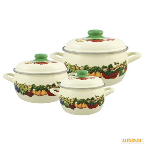 Набор кастрюль METROT Фруктовый