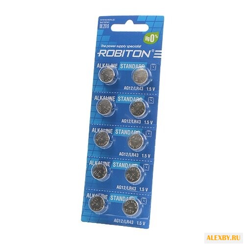 Батарейка LR43 ROBITON